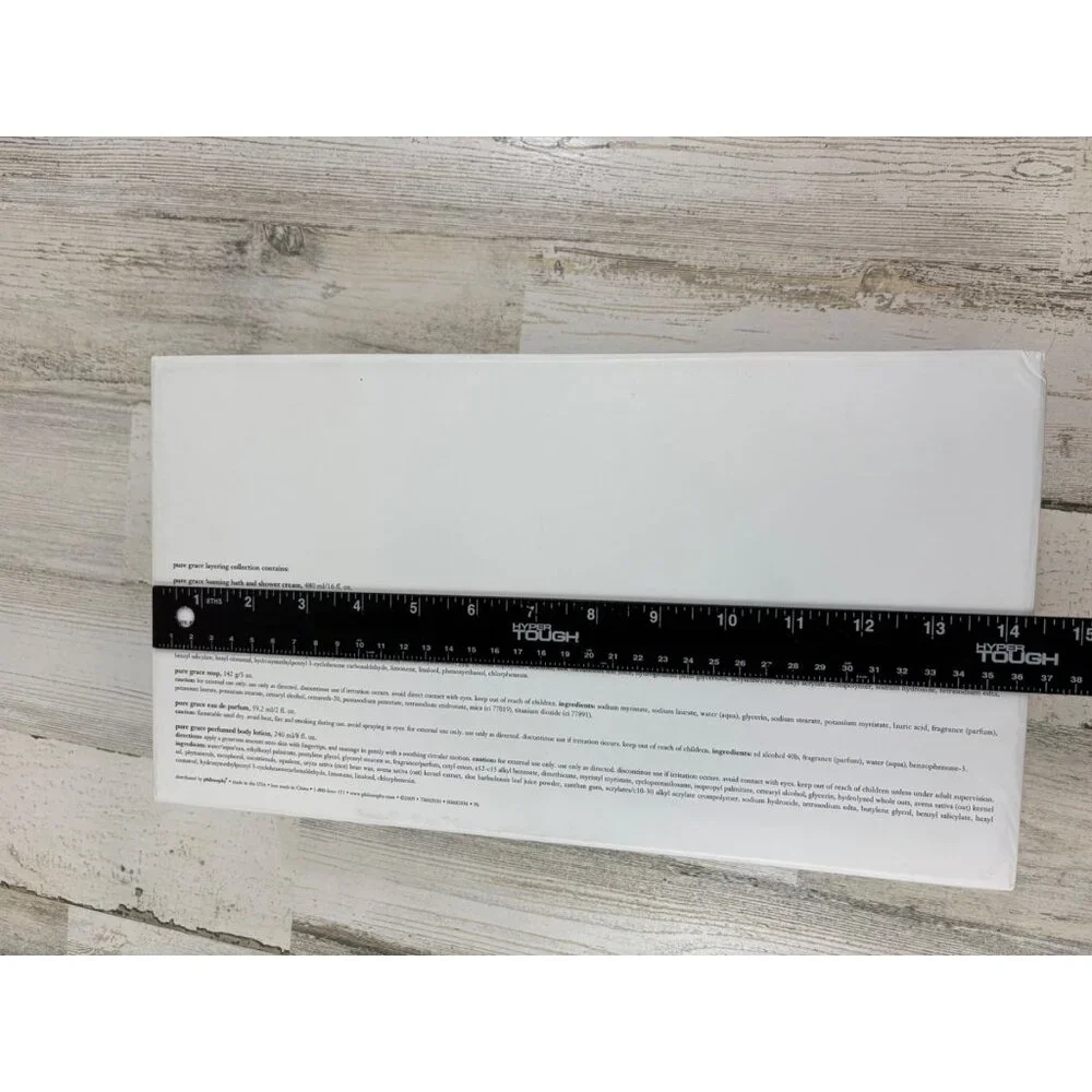 Philosophy Vintage Pure Grace Gift Box Packaging ONLY